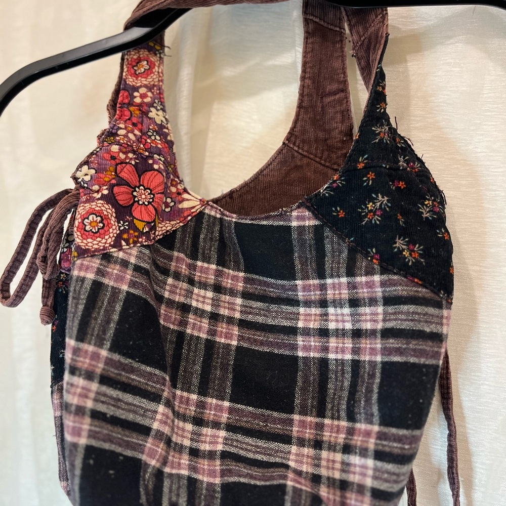 Anchorblue Patchwork Bucket Bag Boho Purse - Picture 3 of 5